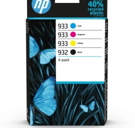 HP 932/933 4-pack (6ZC71AE) Rašalinių kasečių komplektas, BK/C/M/Y