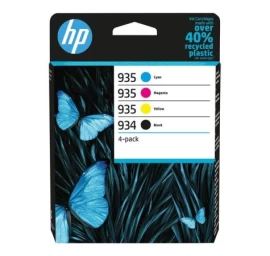 Hp 934/935 Juodų Ir Spalvotų Rašalų Rinkinys (6zc72ae)
