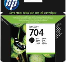 Hp Deskjet 704 Juodos Spalvos Kasetė Cn692ae