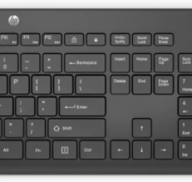 Hp Hp 230 Belaidis Kombinuotosios Klaviatūros Ir Pelės Rinkinys, Juodas 18h24aa