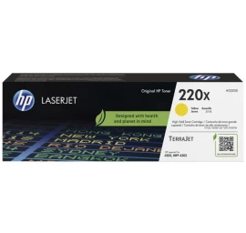 Hp Tonerio Kasetė Hp 220x Geltonos Spalvos (w2202x) W2202x