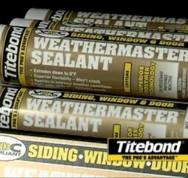 Aukščiausios kokybės polimero sandariklis Titebond® WeatherMaster™