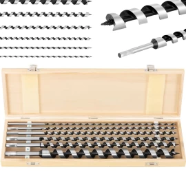 Hrc46 Plieninių Sraigtinių Antgalių Rinkinys, Ilgis 460 Mm, Skersmuo 6-25 Mm - 6 Vnt.