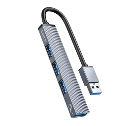 Hub Ah-a13 Usb-a Doko Stotelė - Pilka