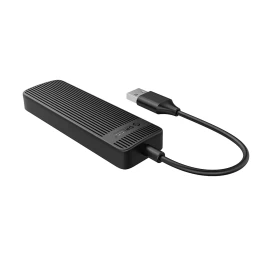 Hub Fl02 Usb-a į 4x Usb-a Skirstytuvą - Juodos Spalvos Doko Stotelė
