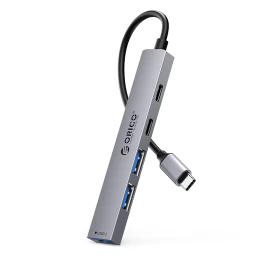 Hub Ysb4-u2 Usb-c į Usb-a Usb-c Doko Stotelė - Pilka