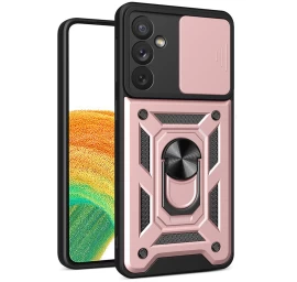 Hybrid Armor Camshield Dėklas Samsung Galaxy A34 5g Apsauginis Dangtelis Su Kameros Skydeliu Rožinės Spalvos Hybrid Armor Camshield Dėklas Samsung Galaxy A34 5g Apsauginis Dangtelis Su Kameros Skydeliu Rožinės Spalvos