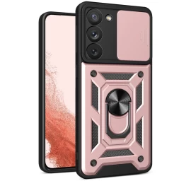 hybrid Armor Camshield Dėklas samsung Galaxy S23+ Su Kameros Skydu Ir šarvuota Apsauga, Rožinės Spalvos hybrid Armor Camshield Dėklas samsung Galaxy S23+ Su Kameros Skydu Ir šarvuota Apsauga, Rožinės Spalvos