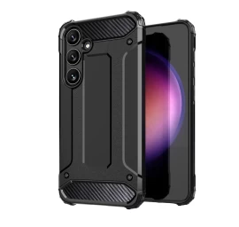 hybrid Armor Dėklas samsung Galaxy S24 šarvuotas - Juodas