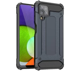 Hybrid Armor Hibridinis šarvuotas Dėklas, Skirtas Samsung Galaxy A22 4g Mėlynas