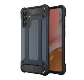 Hybrid Armor Hibridinis šarvuotas Dėklas, Skirtas Samsung Galaxy A72 4g Mėlynas