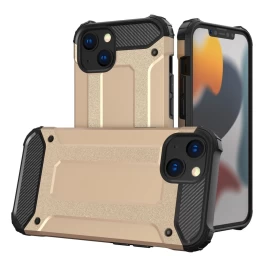 Hybrid Armor šarvuotas Hibridinis Dėklas Iphone 13 Mini Auksinis