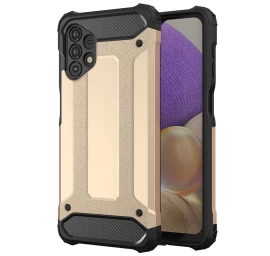 Hybrid Armor šarvuotas Hibridinis Dėklas Samsung Galaxy A32 5g Auksinis