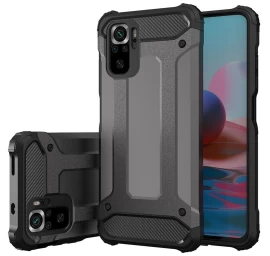 Hybrid Armor šarvuotas Hibridinis Dėklas Xiaomi Redmi Note 11 Pro+ 5g (kinija) / 11 Pro 5g (kinija) / Mi11i Hypercharge / Poco X4 Nfc 5g Juodas