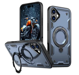 Hybrid Armor Trendy Magsafe Dėklas Iphone 16 - Mėlynas