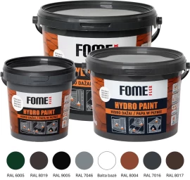 FOME FLEX Hydro Paint skysti dažai ir hermetikas