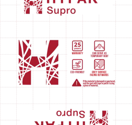 Difuzinė membrana Kingwills™ Hypak™ Supro (25X4K) 140