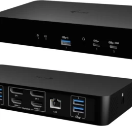 I-tec Caintgdual4kdocpd (juoda /usb )