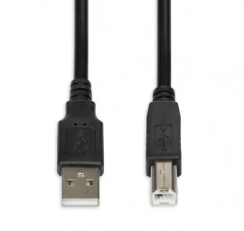 iBox IKU2D USB cable 3 m USB 2.0 USB A USB B Black