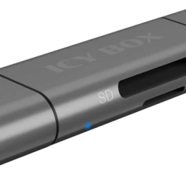 Icy Box C Tipo Usb Atminties Kortelių Skaitytuvas Ib-cr201-c3
