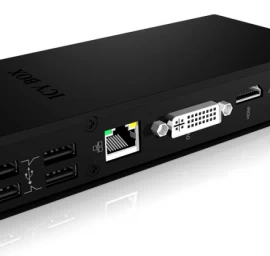 Icy Box Ib-dk2241ac (juodas /usb 3.0 )