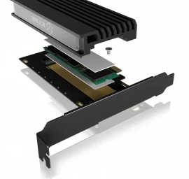 ICY BOX IB-PCI214M2-HSL PCIe card for M.2 SSD