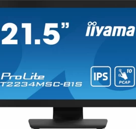 Iiyama T2234msc-b1s Monitorius (21,5&amp;quot; /ips /60hz /1920 X 1080 / Juodos Spalvos)
