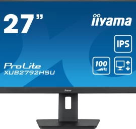 Iiyama Xub2792hsu-b6 Monitorius (27&amp;quot; /ips /100hz /1920 X 1080 / Juodos Spalvos)