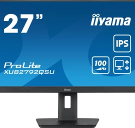 Iiyama Xub2792qsu-b6 Monitorius (27&amp;quot; /ips /100hz /2560 X 1440 / Juodas)