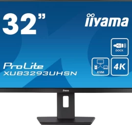 Iiyama Xub3293uhsn-b5 Monitorius (31,5&amp;quot; /ips /60hz /3840 X 2160 / Juodas)