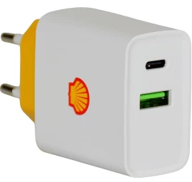 įkroviklio Kubo Adapteris Usb A Ir C 20w Apvalkalas