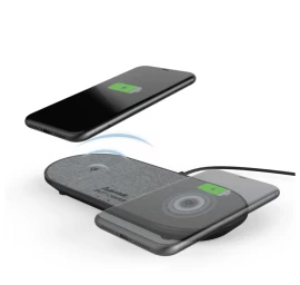 Įkroviklis Hama wireless charger QI-FC10 DUO (Ekspozicinė prekė)
