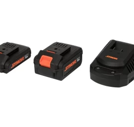 Įkrovimo rinkinys 20V | 4Ah+2Ah+įkroviklis (78262)