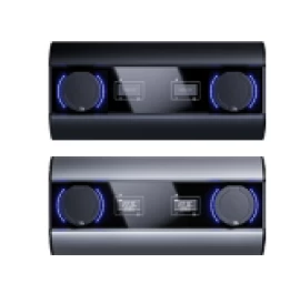 Įkrovimo stotelė Enelion Wallbox Duo įkrovimo stotelė su dviem Type 2 lizdais ,juoda/sidabrinė