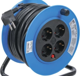 Ilgintuvas su rite 15 m | 3x1,5 mm² | 4 kištukiniai lizdai | IP 20 | 3000 W (3360)