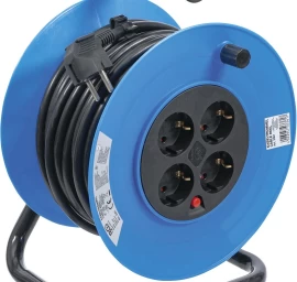 Ilgintuvas su rite 25 m | 3x1,5 mm² | 4 kištukiniai lizdai | IP 20 | 3000 W (3361)