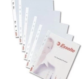 Įmautės Esselte, A4, 55 mikr., blizgios (100)  0809-107