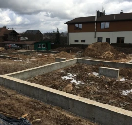 CFA gręžtiniai pamatai žiemą