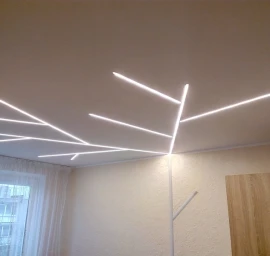 LED apšvietimas namų erdvėms