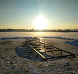 Lieptų, tiltelių, pirsų, pavėsinių ant vandens statyba