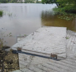 Lieptų, tiltelių, pirsų, pavėsinių ant vandens statyba