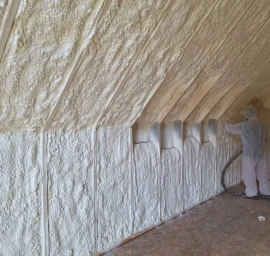 Sienų šiltinimas iš vidaus su poliuretano putomis