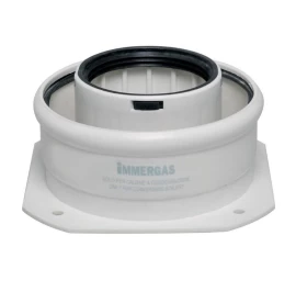 Immergas perėjimas flanšinis iš kondensacinio katilo į kaminą d60/100