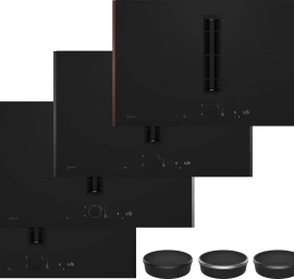 Įmontuojama indukcinė kaitlentė su integruotu gartraukiu Neff N 90, Flex Design, V68YYX4B0, 80 cm