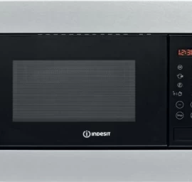 įmontuojama Mikrobangų Krosnelė Indesit Mwi120gx (800w /20l / Juodai Sidabrinė)