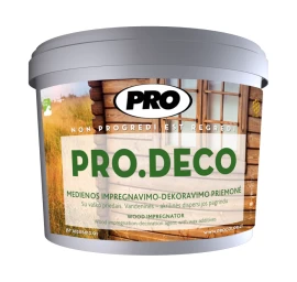 Impregnantas PRO Deco, 5l raudonmedis