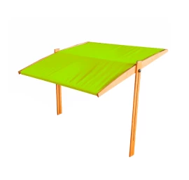 Impregnuotas smėliadėžės stogelis 140×140 cm, žalias