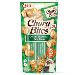 INABA Churu Bites Tuna with chicken - cat treats - 3x10 g