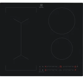 Indukcinė kaitlentė ELECTROLUX KIV63443CT, su 1 apjungiama zona, juodos matinės spalvos, graublėtas paviršius,