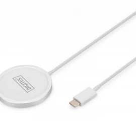 Indukcinis Belaidis įkroviklis 15w Magsafe 1m Usb-c Baltas